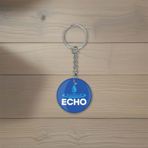 Double Sided Domed NFC Keyring