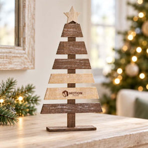 Wooden Table Top Christmas Tree 