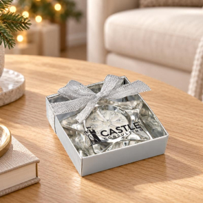 Star Shaped Tea Light Candle Holder in Box
