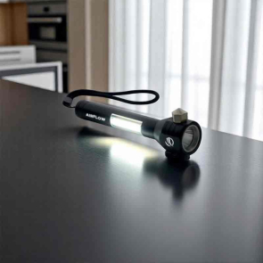 Torch with Emergency Hammer and Seat Belt Cutter