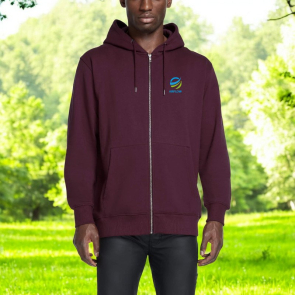Earth Positive Zip Up Hoodie