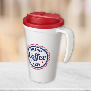 Americano Grande 350ml Mug with Spill-Proof Lid