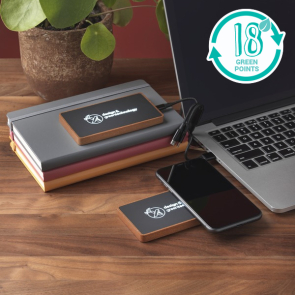 5.000mAh Wooden Powerbank