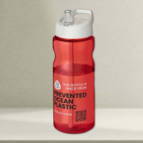 H2O Active Eco Base 650ml Spout Lid Sport Bottle