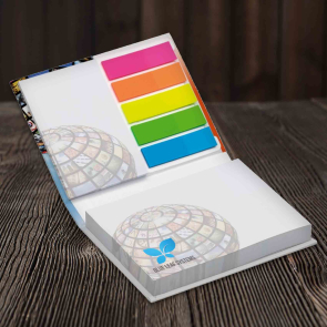 StickyMate Combi Notes Page Marker Set Hard Cover 