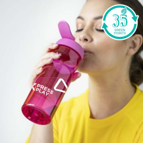 H2O Active® Base 650 ml Sports Bottle with a Flip or Dome lid.