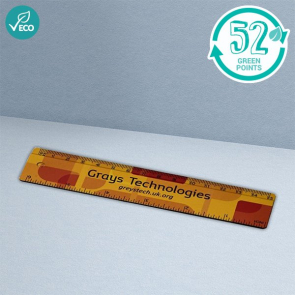 Terran 15 cm Ruler From 100% Recycled Plastic