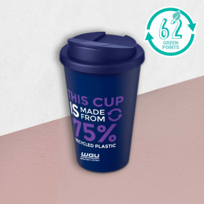 Americano® Eco 350 ml Recycled Tumbler With Spill-proof Lid 