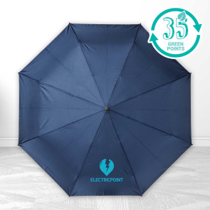 Bo 21" Foldable Auto Open/Close Recycled PET Umbrella