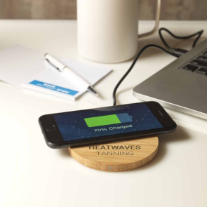 Essence Bamboo Wireless Charging Pad