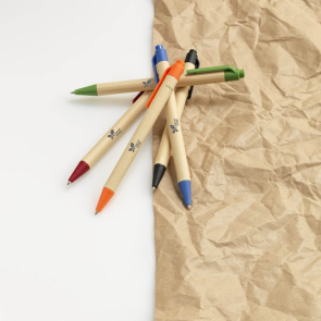 Berk Recycled Carton And Corn Plastic Ballpoint Pen