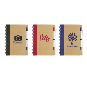 Priestly Recycled Notebook With Pen