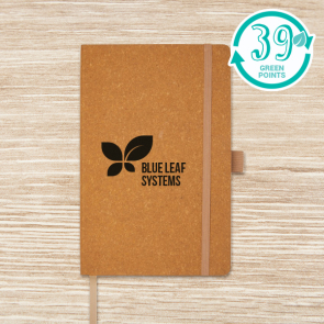 Kilau Recycled Leather Notebook 