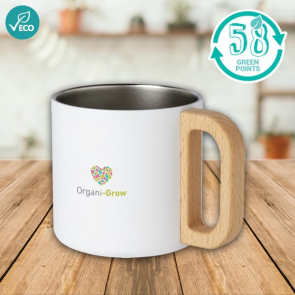 Bjorn RCS Certified Recycled Stainless Steel Mug 360 ml 