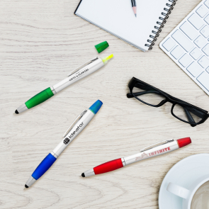 Nash Stylus Ballpoint Pen And Highlighter