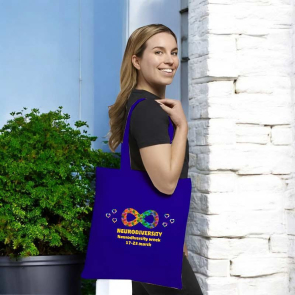 Madras 140 g/m2 GRS Recycled Cotton Tote Bag 7L