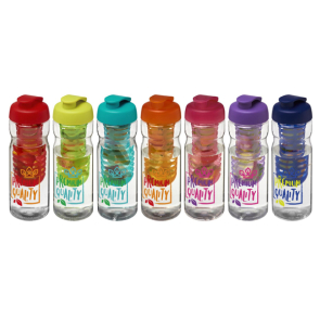 H2O Active® Base 650 ml Flip Lid Sport Bottle & Infuser