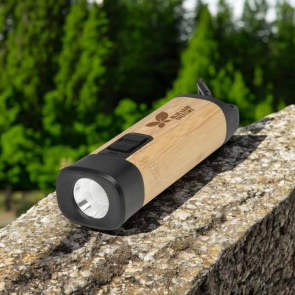 Kuma Bamboo/RCS Recycled Plastic Torch With Carabiner