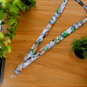 Addie Recycled PET Lanyard With Double Side Sublimation 20mm