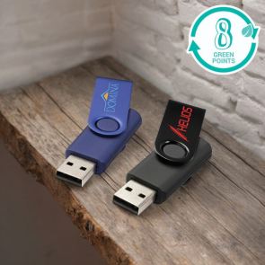 Rotate-Metallic 4GB USB Flash Drive 
