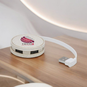Kenzu Wheat Straw USB Hub 