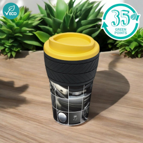Brite-Americano® Tyre 350ml Insulated Tumbler 
