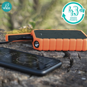 Xtorm XR201 Xtreme 10.000 mAh 20W Waterproof Rugged Recycled Power Bank With Torch 