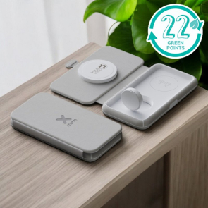 Foldable 3-in-1 wireless Travel Charger