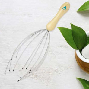 Hator Bamboo Head Massager