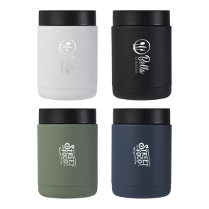 Recycled Stainless Steel Insulated Lunch Pot 500ml