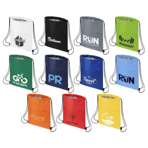 12 Can Drawstring Cooler Bag 5L