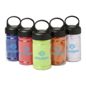 Cooling Towel in PET Container