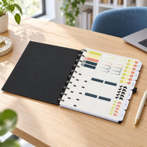 Smart Planner with Flexible Cover and Disc System