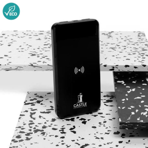RCS Standard Recycled Plastic Wireless Powerbank