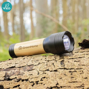 Lucid 3W RCS Certified Recycled Plastic & Bamboo Torch