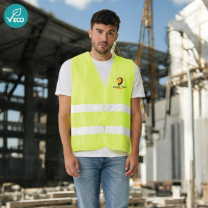 GRS Recycled PET High-Visibility Safety Vest