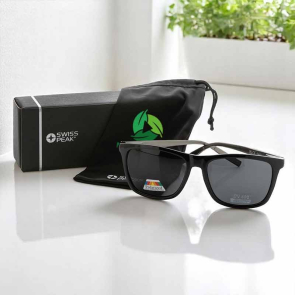 Swiss Peak RCS rplastic Polarised Sunglasses
