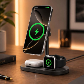Quantum RCS Ultra-Fast 25W Magnetic Desk Wireless Charger