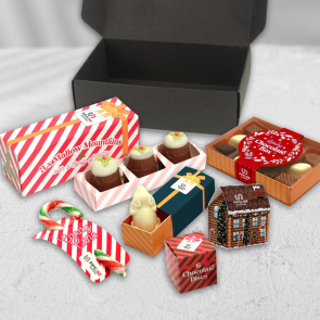 Winter Gift Box - Midi Gift Box - x6 Items Inside 