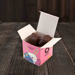 Eco Maxi Cube - Speckled Eggs or Dark Salted Caramel  Chocolate Truffles