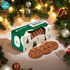Eco Biscuit Box - Triple Chocolate Chip Biscuits