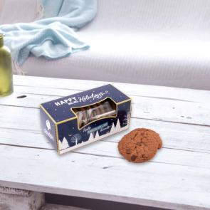 Eco Biscuit Box - Triple Chocolate Chip Biscuits