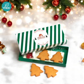 Ginger Bread Trees In An Eco Treat Pack 