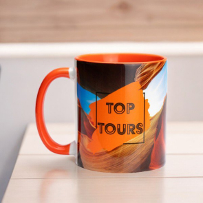 Two Tone Dye Sumblimation Mug 330ml