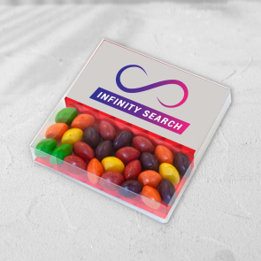 Postal Box Filled with Skittles