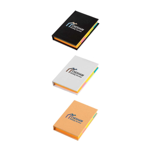 Notebook With Sticky Notes