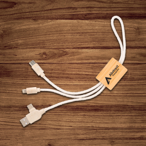Bamboo USB Charger