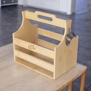 Bamboo Bottle Holder