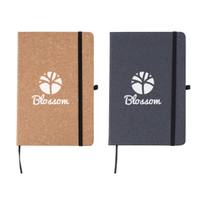 Plato Recycled Leather Notebook A5