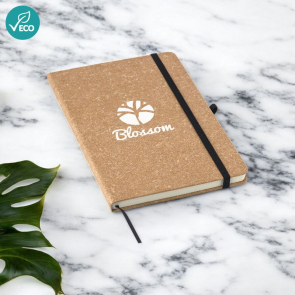 Plato Recycled Leather Notebook A5